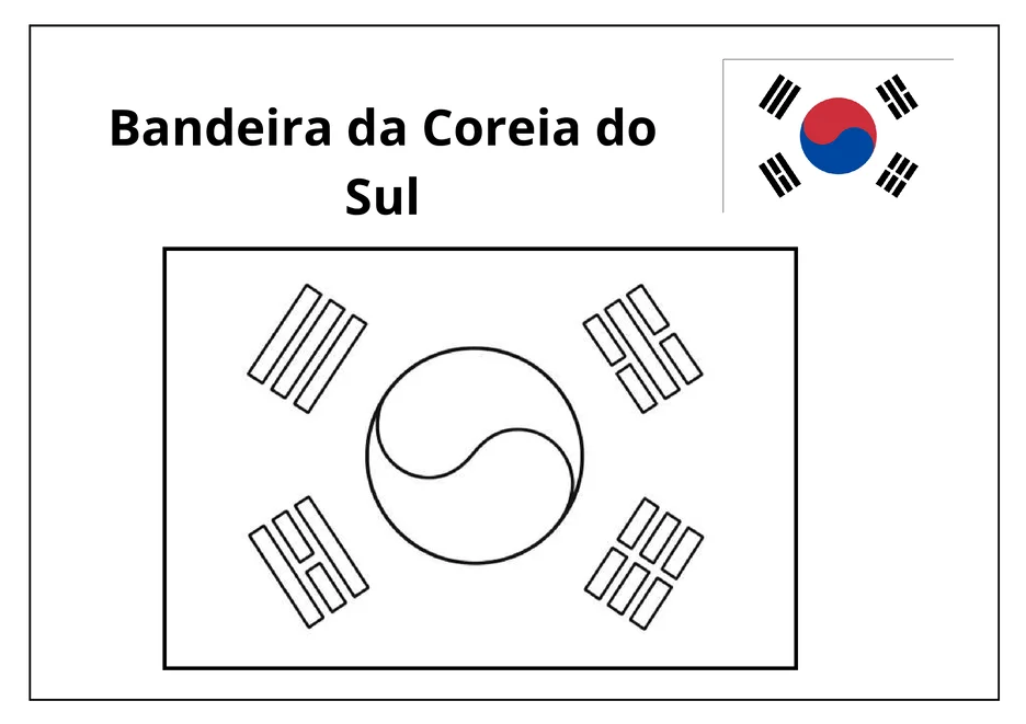 Bandeiras dos paises da copa do mundo 2026 para colorir para imprimir e colorir - imagem 18